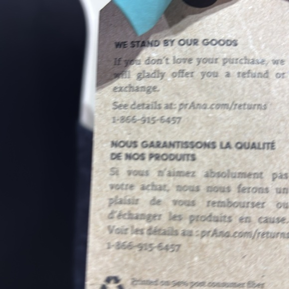 Prana Momento Reversible Fitted Stretch Crop Top,athletic,everyday, sustainable - Picture 6 of 12